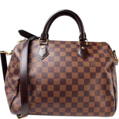 Speedy 30 Bandouliere Damier Ebene