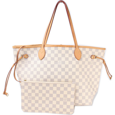 Neverfull MM W/Wallet Damier Azur