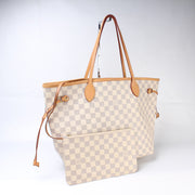 Neverfull MM W/Wallet Damier Azur