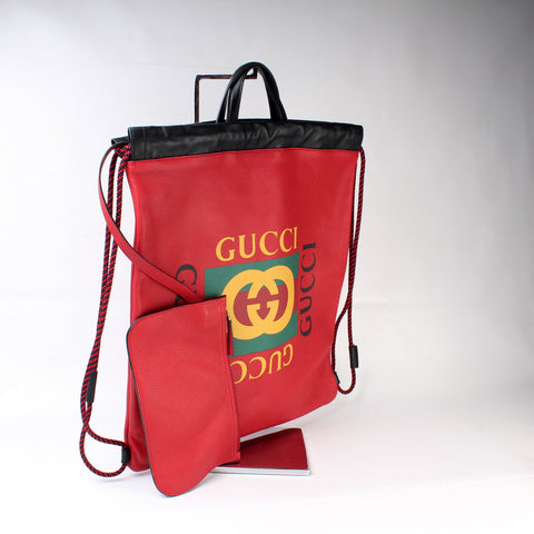 516689 Logo Drawstring Backpack