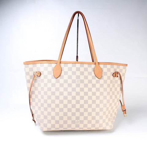 Neverfull w/Wallet MM Damier Azur