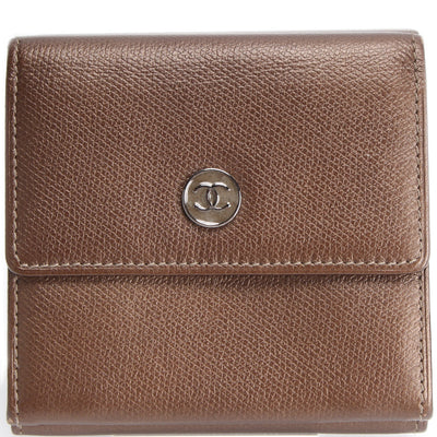 CC Compact Wallet Calfskin