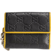 256442 GG Leather Compact Wallet