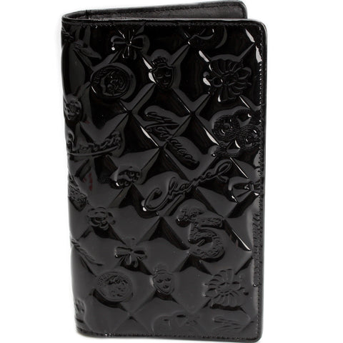 Lucky Symbols Yen Wallet Patent Leather