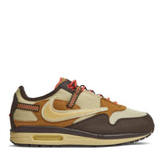 NIKE AIR MAX 1 X TRAVIS SCOTT 'BAROQUE BROWN' (NEW)