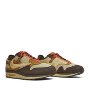 NIKE AIR MAX 1 X TRAVIS SCOTT 'BAROQUE BROWN' (NEW)