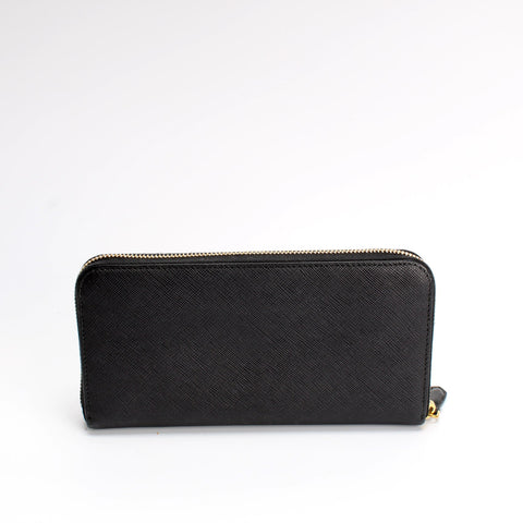 Saffiano Zip Around Wallet