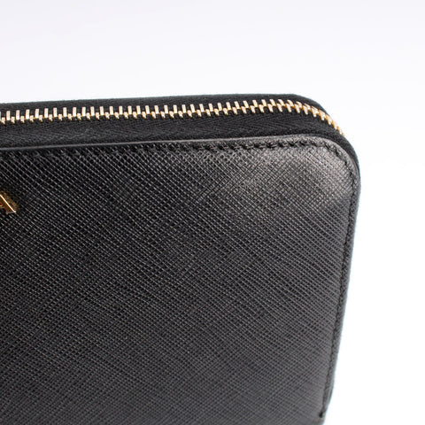 Saffiano Zip Around Wallet