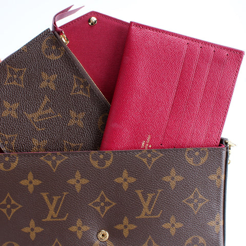 Pochette Felicie Monogram