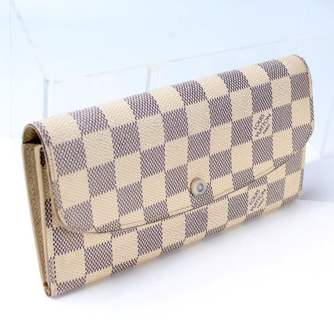 Emilie Wallet Damier Azur