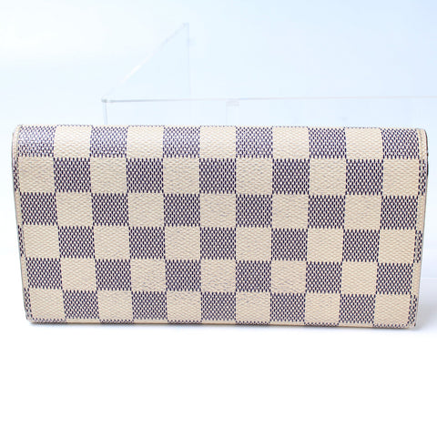 Emilie Wallet Damier Azur