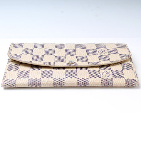 Emilie Wallet Damier Azur