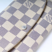 Emilie Wallet Damier Azur