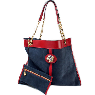 537219 Rajah Tote Suede