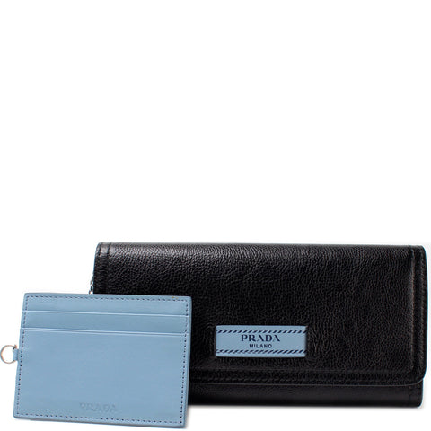 Grace Calfskin Chain Wallet