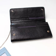 Grace Calfskin Chain Wallet