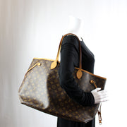 Neverfull GM W/ Wallet Monogram