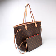 Neverfull W/ Wallet MM Monogram