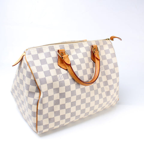 Speedy 30 Damier Azur