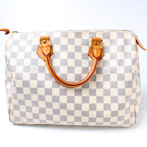 Speedy 30 Damier Azur