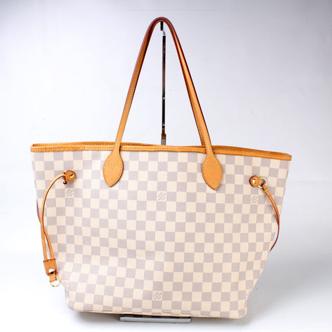 Neverfull w/Wallet MM Damier Azur