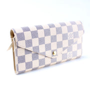 Josephine Wallet Damier Azur