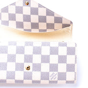 Josephine Wallet Damier Azur