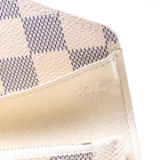 Josephine Wallet Damier Azur