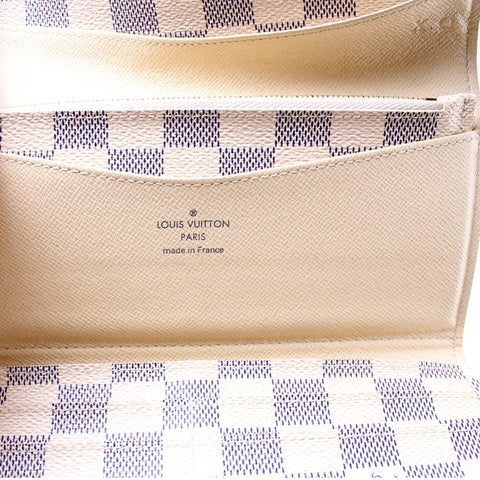 Josephine Wallet Damier Azur