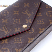 Pochette Felicie Monogram