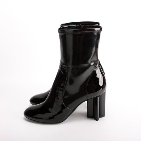 Uniformes Silhouette Ankle Boot Patent Size 37.5