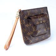 Partition Wristlet Clutch Monogram