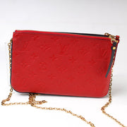 Double Zip Pochette Empreinte