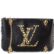 Double Zip Pochette Jungle