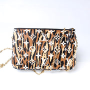 Double Zip Pochette Jungle