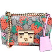 409487 Padlock GG Small Strawberry