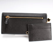 Saffiano Chain Wallet