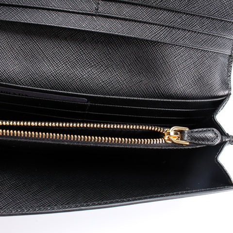 Saffiano Chain Wallet