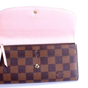 Emilie Wallet Damier Ebene Newer