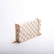 Pochette Felicie Damier Azur