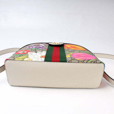 499621 Ophidia GG Flora Small Crossbody