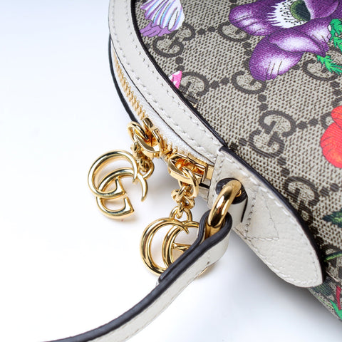 499621 Ophidia GG Flora Small Crossbody