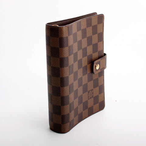 Agenda Medium Ring Damier Ebene