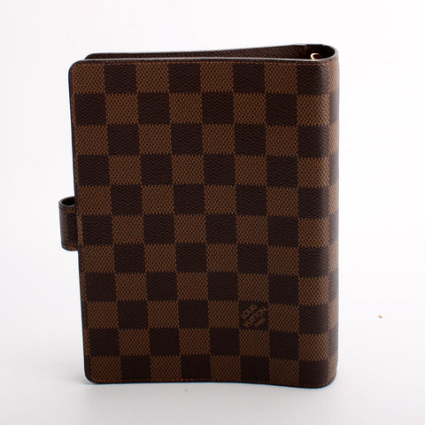 Agenda Medium Ring Damier Ebene