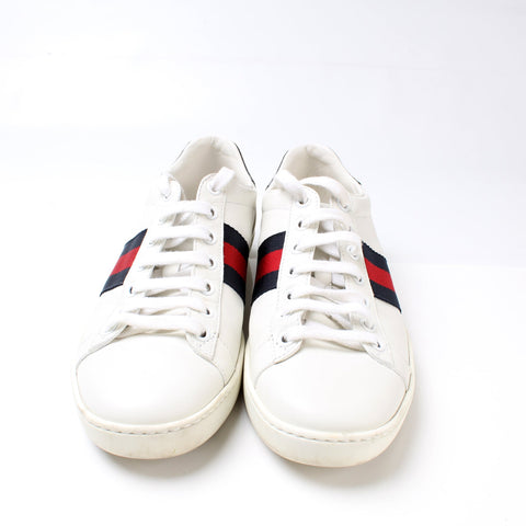 Ace Web Leather Sneakers Size 36.5