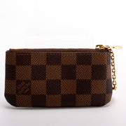 Pochette Cles Damier Ebene