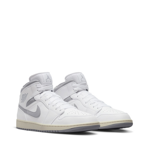 NIKE AIR JORDAN1 MID NEUTRAL GREY (NEW)