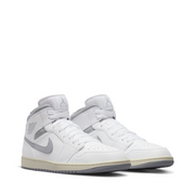 NIKE AIR JORDAN1 MID NEUTRAL GREY GS (NEW)