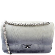 Classic Flap Jumbo Snakeskin Ombre 21M