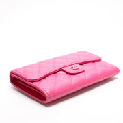 Classic Flap Wallet Caviar